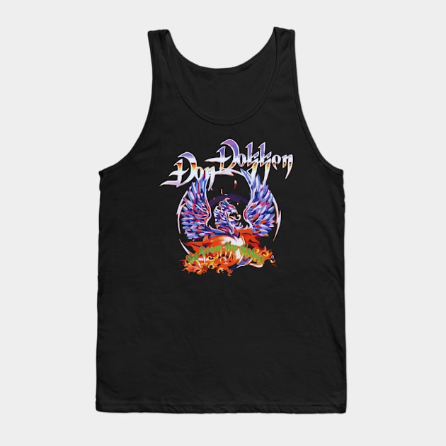 Dokken Band NEW 2 Tank Top by Vidi MusiCartoon